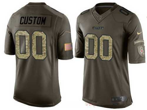 Nike Youth Kansas City Chiefs Customized Olive Camo Salute To Service Veterans Day Limited Jersey,We sell and wholesale Nike Youth Kansas City Chiefs Customized Olive Camo Salute To Service Veterans Day Limited Jersey on line form chian!